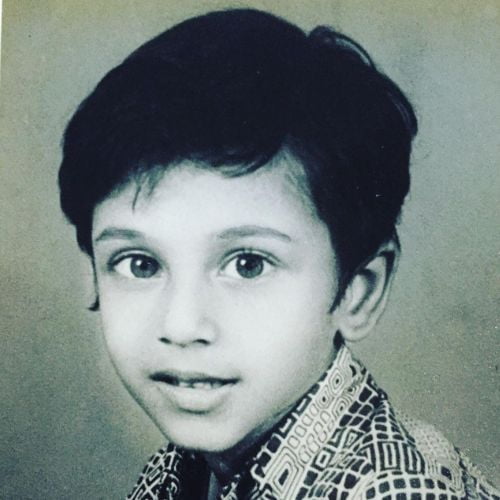 Amol's childhood picture