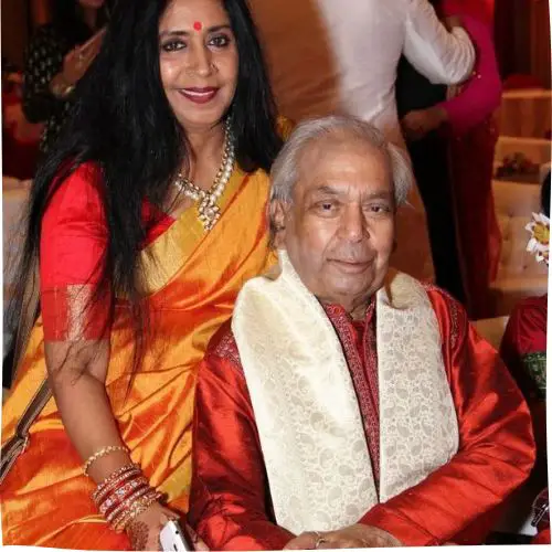 Kiran Bhargava with Pt. Birju Maharaj ji