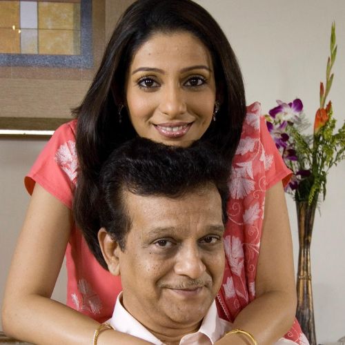 Pradeep with his daughter