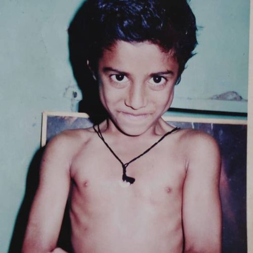 Sanchit's childhood picture