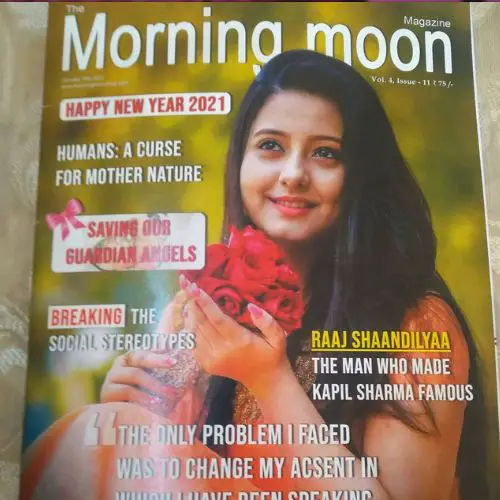 Sharbani featured in The Morning Moon