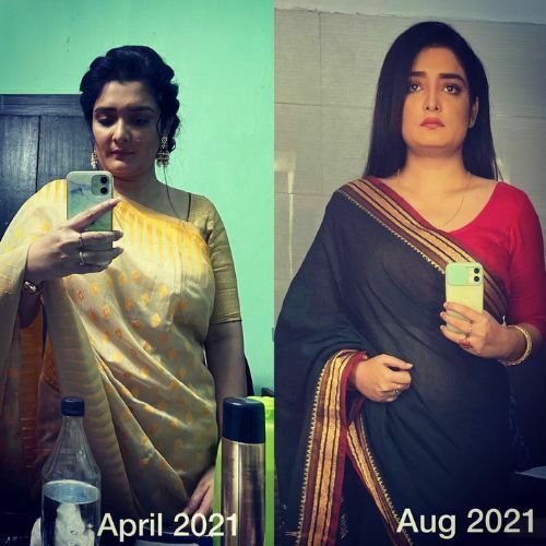 Twarita Chatterjee's weight loss journey