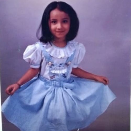 Romsha's childhood picture