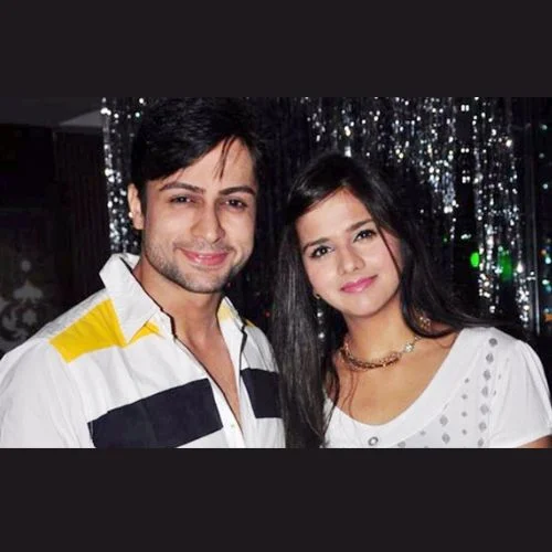 Shalin with his ex-wife