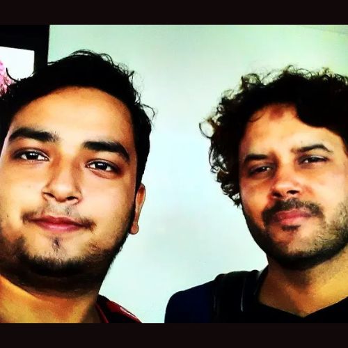 Shivam with Javed Ali