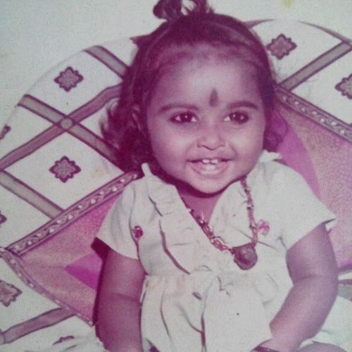 Suchitra's childhood picture