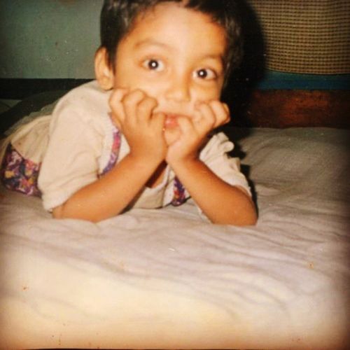 Childhood picture of Jitendra Bohara