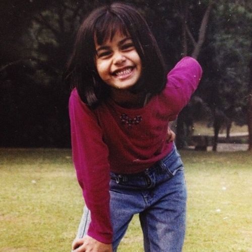 Naina's childhood picture