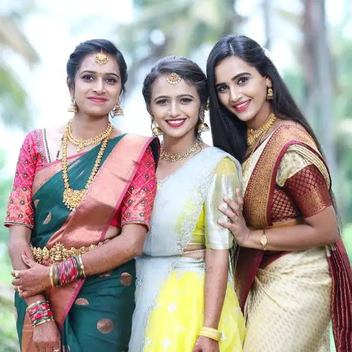 Rashmitha with her sisters