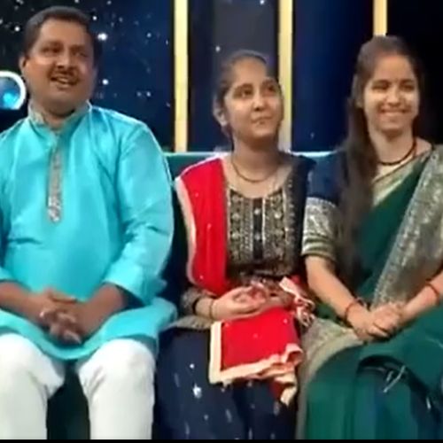 Devika's parents and sister