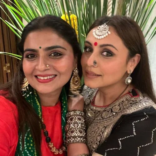 Jyoti with Rani Mukherjee