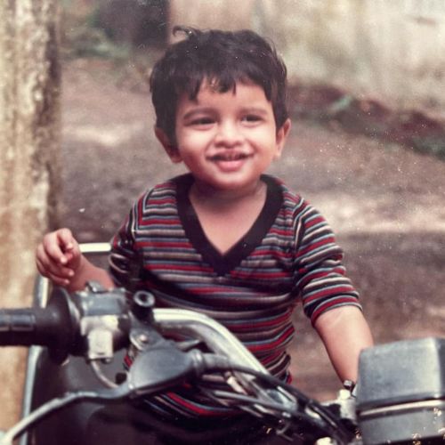 Prem's childhood picture