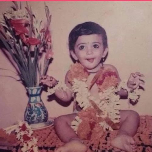 Ruchira's childhood picture