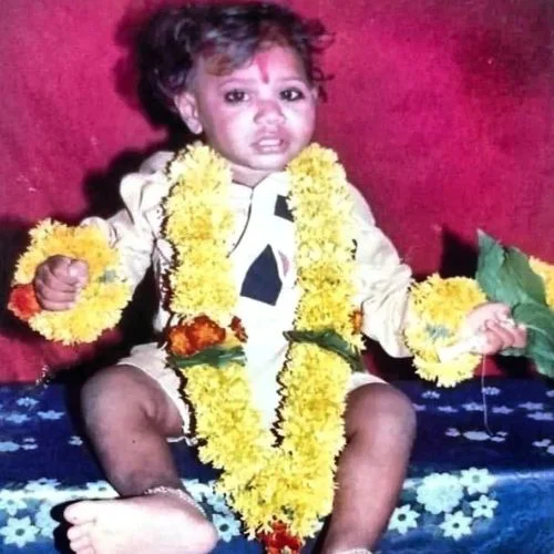 Yogesh's childhood picture