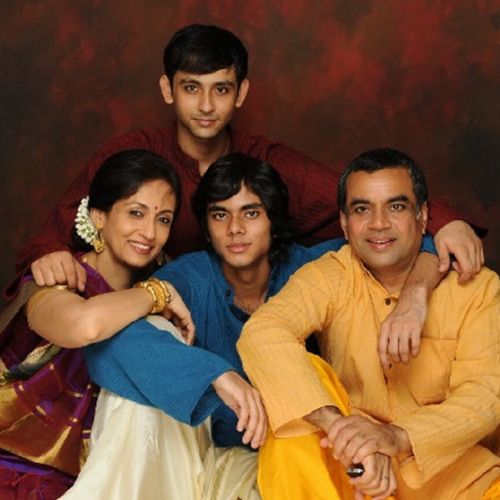 Aditya with his family