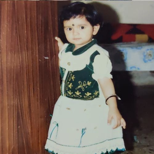 Megha's childhood picture (1)