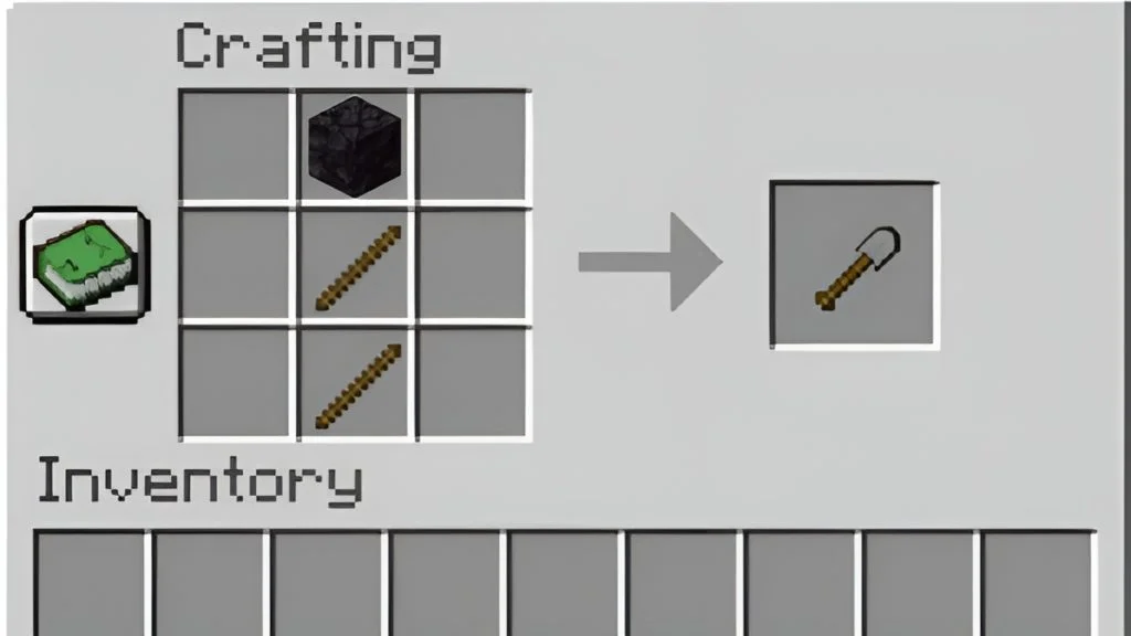 Add Items to make a Stone Shovel