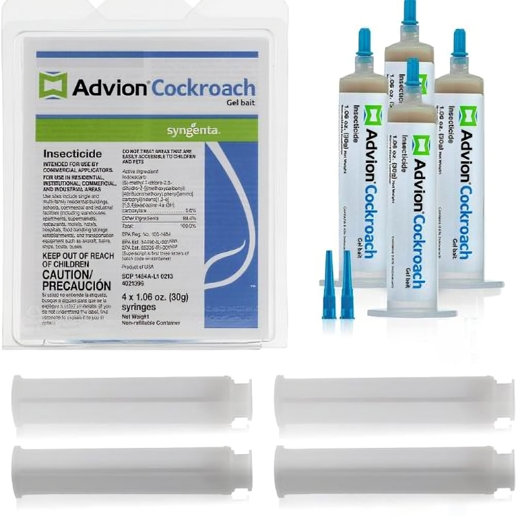 Advion Cockroach Gel Bait for Indoor and Outdoor Pest Management