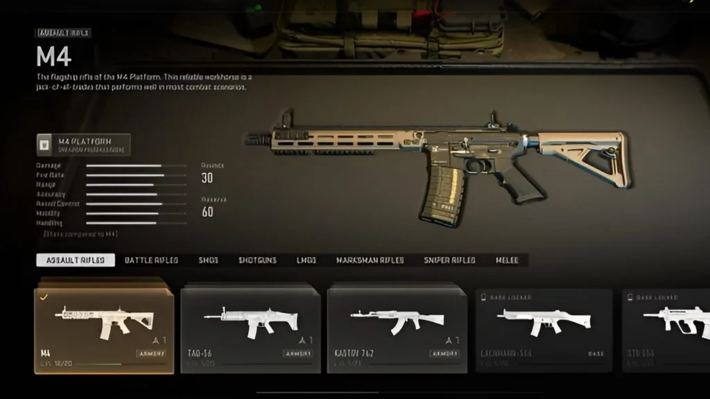 Call of Duty Modern Warfare 3 M4
