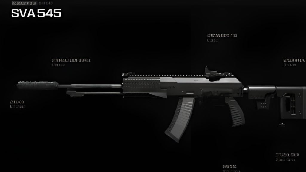 Call of Duty Modern Warfare 3 SVA 545