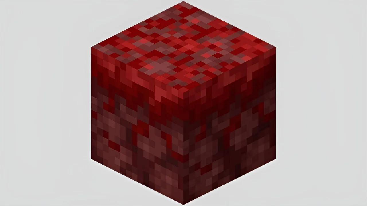 Crimson Nylium in Minecraft