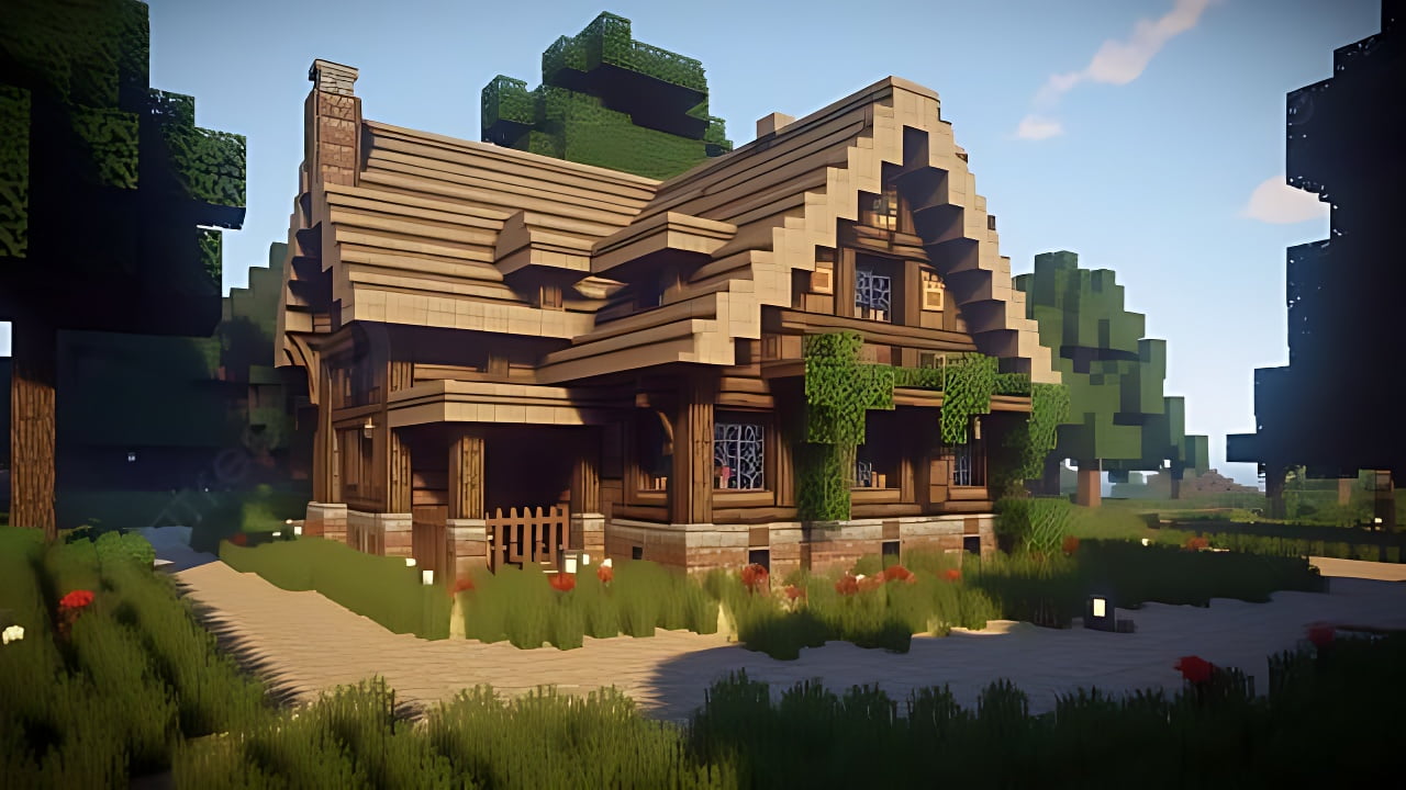 Minecraft Build House Easily