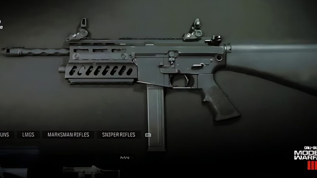 Modern Warfare 3 AMR9