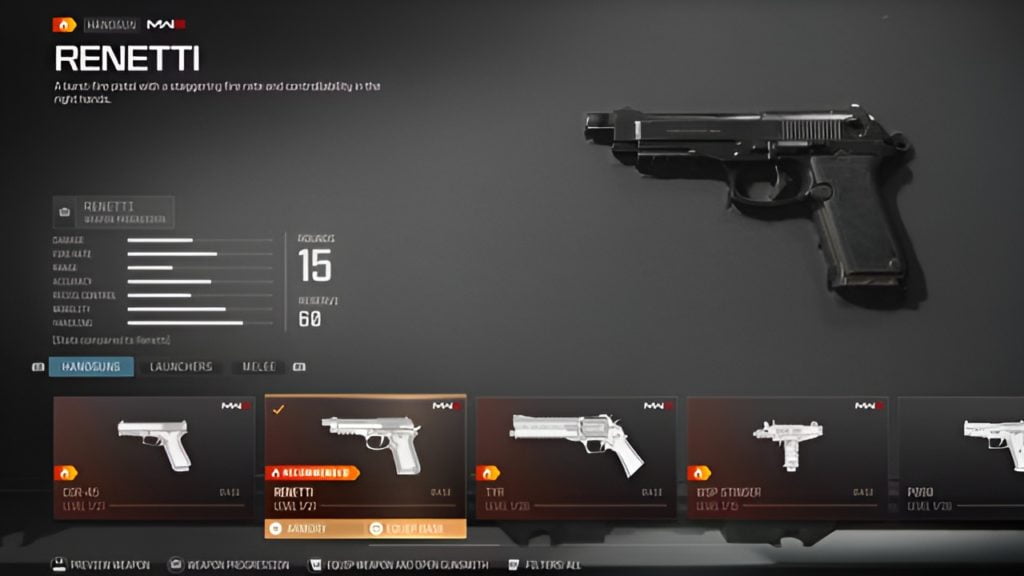 Modern Warfare 3 Renetti