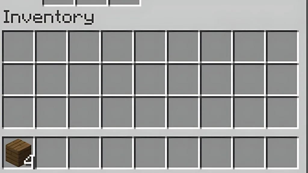 Move Spruce Planks to Inventory