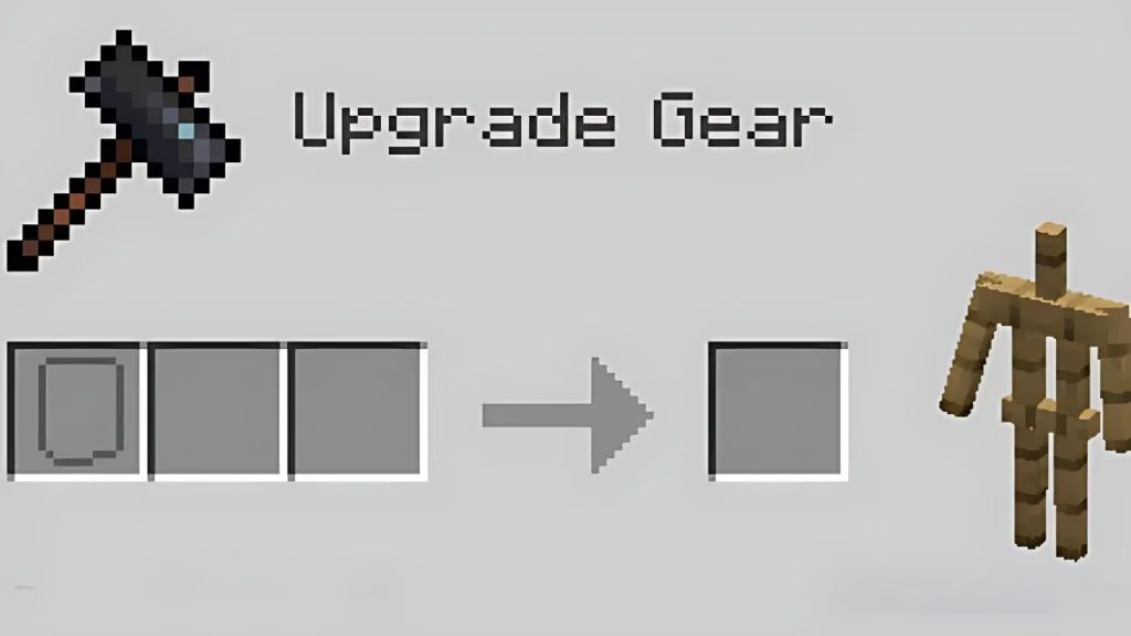 Open the Smithing Table Menu