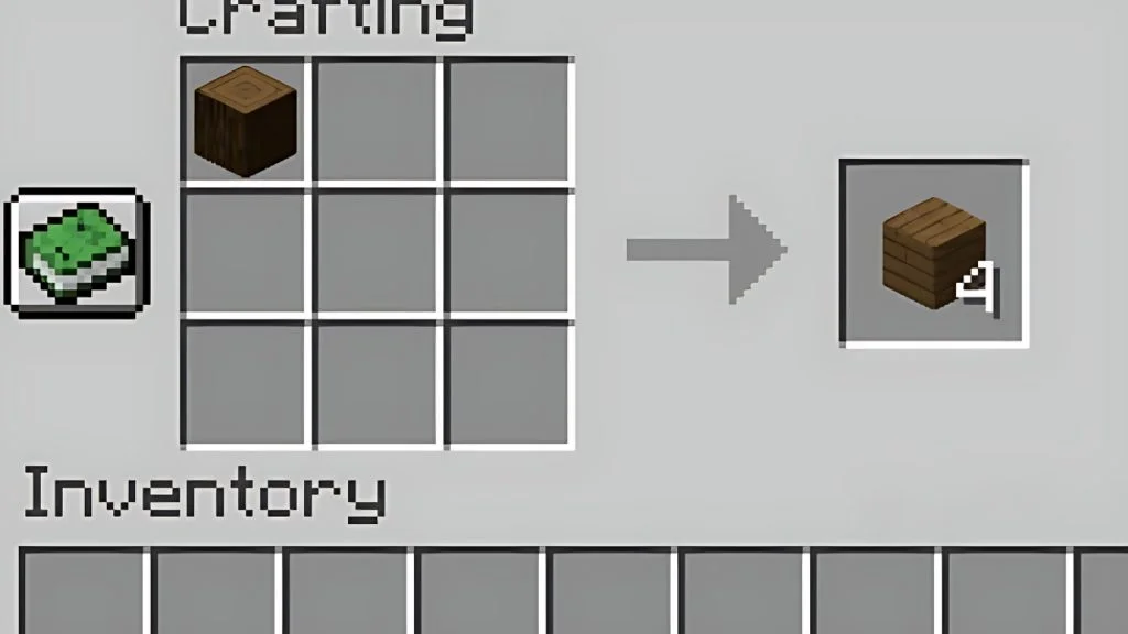 Place Items for Spruce Planks